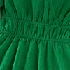 Girl's Dresses Kids Dress For Girls 8-12Year Green Bubble Sleeves V-Neck Dress SweetStyle AA230531