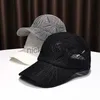 Top Kapakları Siyah Vahşi Şapka Bayanlar İlkbahar ve Yaz Örgü Nefes Alabilir İnce Beyzbol Şapkaları Sokak Trendi Moda Orta Yaşlı Zarif Güneş Şapkası x0621