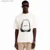 Мужская футболка лягушка Дрифт-стрит-одежда модная бренда винтажная графика животных, акулы Негабаритная стирная футболка для мужчин T230621