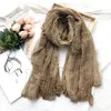 Scarves Japanese Style Linen Cotton Tassel Scarf Men Scarf For Bufandas Solider Color Spring Autumn Warm Soft Kroean Style Scarves 230620