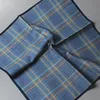 Pocket Square 12pcs/lot Classic Vintage Plaid Stripe Handkerchief Hanky Men Pocket Squares 100% Cotton Business Casual Chest Towel 230620