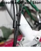 Bouteilles d'eau Cages Aceoffix câble de frein stockage pour Brompton pliant vélo changement accessoires aluminium matériel 230621