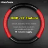 Крышка рулевого колеса без запаха тонкого для HND-12 Enduro Cover подлинное кожаное углеродное волокно 2023