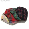 2020 New Fashion Plaid Berets Hat Color Newsboy Caps Gatsby Hats Driving Cabbie Cap Peaky Blinder for Men Women Hat L230523