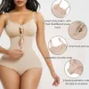 Kvinnor Shapers Hexin Slimming Underwear Bodysuit Body Shaper Midje SHAPEWEAR Postpartum Recovery Zip and Hook Corset 230620