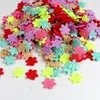 Kwiaty dekoracyjne 100pcs Five Petal Flower Cakosowane dla dzieci