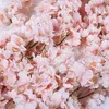 装飾的な花5.9フィート桜の花の偽の花の花の花輪の装飾家庭庭の結婚式の装飾ガーランドのための装飾