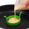 Fashion Hot Kitchen Silicone Fried Fry Frier Oven Poacher Egg Poach Pancake Ring Mold Tool JL1265