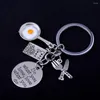 Keychains Chef Graved Words Do What You Love Keyrings Cook Book Egg Knife and Fork Charm Pendant Key Rings