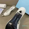 2023-WOMEN LUXITY LEATHER SANDAL DESIGNER أحذية مدببة الأحذية المثيرة الحزب حفل زفاف رسمي أحذية النسائية العلامة التجارية SANDALS SANDALS SINGLEST أعلى جودة