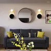 Wall Lamps Nordic Apply Led Lamp Mirror The Stickers Design For Dressing Table Bedside Bathroom Lighting Home Decor Indoor Sconce