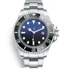 2023 YZ Mannen Horloge D Blauw SEA-DWELLER Keramische Bezel 44mm Rvs BLSO Automatische Zwarte Duiker Heren horloges Horloges