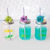NYA 25st Still Mermaid Party Disponible Paper Drinking Straws Kids Mermaid Birthday Party Decoration Favors under Sea Party Supplies