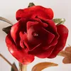 Lustres De Mariage Suspendus Plante Américaine Rouge Rose Fleur Lustre Moderne Éclairage Led Pour Salon Filles