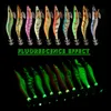 Przynęty Przynęty 10pcs 2.5#/3.0#/3.5#PESCA Artificial Squid Jig Rybołówstwo Łowódcy kałamarnicy Octopus Krewetki Krewetki