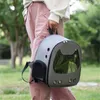 Hundbilstol täcker katt utomhusbärare väska andningsbar bärbar ryggsäck resor tyg för katter hundar som bär husdjursmaterial b03e