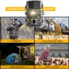 Jaktkameror Trail Camera 20MP 1080p Waterproof Pir Infraröd med nattvision Wildlife Cam Surveillance Tracking 32 GB 230620