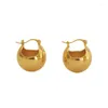 Boucles d'oreilles pendantes KLG Matte Senior Feeling Restoring Ancient Ways Small Ball Stud Tide Personnalité féminine