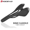 Selles de vélo vtt vélo de route en Fiber de carbone selle ultra-légère coussin de siège d'équitation 230621