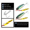 Baits Lures Feather Fishing Colorful Carbon Metal Jig Lure Spinning Spoon Artificial Bait Bass Hook of Minnow Sinking Casting Pesca Tackle 230620