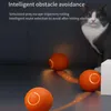 Brinquedos interativos brilhantes para gatos Bola rolante automática Brinquedos elétricos para gatos para treinamento de gatos Brinquedos para gatinhos que se movem sozinhos para brincar em ambientes fechados