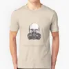 T-shirts pour hommes crâne avec masque à gaz manches courtes chemise Streetswear Harajuku été haute qualité T-Shirt hauts ange garçon fille Tumblr séduisant