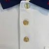 Мужской дизайнер Polos 2023 Летняя новая рубашка Поло Высококачественная хлопчатобумажная ткань удобная дышащая мода повседневные короткие рукава gw4s