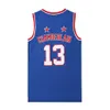 Other Sporting Goods Basketball Jerseys HARLEM GLOBETROTTERS 13 CHAMBERLAIN Sewing embroidery High-Quality Outdoor sports jersey Blue 230620