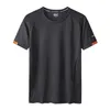 T-shirt da uomo Sport PALESTRA da uomo T-shirt ad asciugatura rapida Fashion For Mesh Summer Maniche corte NERO BIANCO Tshirt TOP Tees Oversize 7XL 8XL 9XL 230620