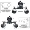 Büyüteç Binoküler Dental Loupes 2.5x/3.5x büyüteç 3W/5W LED Far, İsteğe Bağlı Sarı Filtre Şarj Edilebilir Pil 230620