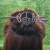 Hair Clips Vintage Viking Tree Of Life Sword Hairpin Women Ornament Gift