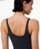 Nouveau 23ss femmes Lulus Yoga Sports Bra Gym Vêtements Lululemens Womens Tanks Camis Antichoc Running Marque de mode Workout Back Sexy lululemens womens