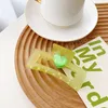 Korea Mode Nieuwe Verse Groene Vlinder Hart Type Klemmen Voor Vrouwen Meisjes Haar Clips Accessoires Mooie Hars Haarspelden Hoofddeksels Gift