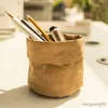 Plantadores Potes À Prova D 'Água Kraft Paper Flowerpot Desktop Flor Reutilizável Eco-Friendly Storage Bag Pot Recipiente Flowerpot Suculentas Plantador Pote