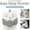 Baby Monitor Camera White Noise Player Portable Sleep Sound Machine Soothing Music for Room Stroller 230620