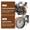 Wall Clocks Arabic Decor Motorcycle Clock Home Desktop Ornament Grace 20x3x12cm Iron Adornment Decorative Retro Tabletop Office