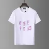 Mens Designer T-shirts Lettre Imprimé À Manches Courtes High Street Lâche Oversize Casual T-shirt Tops for05