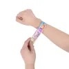 Nouveau 12 Pcs Nouvelle Sirène Partie Clap Anneau Cercle Petite Sirène Thème Anniversaire Décoration Bracelet Enfants Cadeau Jouet Sous La Mer Faveurs