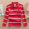 Kids Shirts Jargazol boys polo shirts long sleeve shirt fall kids clothes size 3 to 15 years little boy costume Teenagers tops sports polos 230620