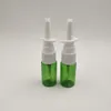 100pcs 10 ml kolorowe napełnione przenośne plastikowe butelki z natryskiem nosowym pojemnik słoika garnek perfumy sprayer pompowy kolor losowe nfaks