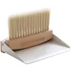 Scope Dustpans Mini Broom Dustpan Brush Set per Desktop Keyboard Table Cage Pulizia auto e animali domestici 230621