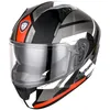 Motorradhelme KUQIBAO Helm Doppellinse Antibeschlag Voll Männer und Frauen Four Seasons General DOT Standard