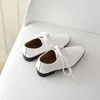 Flat Shoes Kids British Style Leather For Boys Toddler Baby Students Gentlemen Black Show Party Wedding Dance Footwear