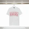23 Дизайнерская футболка для мужских женских футболок Pure Cotton Hetchables Retro Wersatile Style Новая тенденция печати буквы