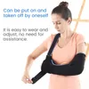 Andra massageföremål Velpeau Arm Sling för hand trasig eller dislokation Lätt triangeldesign Immobilizer Support Breattable och justerbar 230621