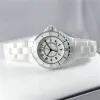 H0968 Ceramic watch fashion brand 33 38mm water resistant wristwatches Luxury women's watch fashion Gift brand luxury watch r254I