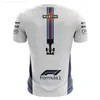 T-shirts Williams Racing 2023 Teamtraining Jersey T-shirt Uniform F1-shirt Formule 1-pak en casual sport