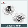 Bisiklet Freewheels Chainwheels Wuzei SL CNC YOL 12 11S Ultralight Freewheel 11 28 32 34 36T Bisiklet Kaset Volanı 12 Hızlı K7 Gravel 230621