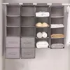 Storage Boxes & Bins Wardrobe Clothes Drawer Household Hanging Box Closet Holder Organizer Hangers Wall Shelves