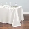 テーブルクロスウェディングサテンテーブルクロステーブルオーバーレイカバー長方形のサテンテーブルクロスパーティーホリデーディナーウェディングバンケット装飾230621